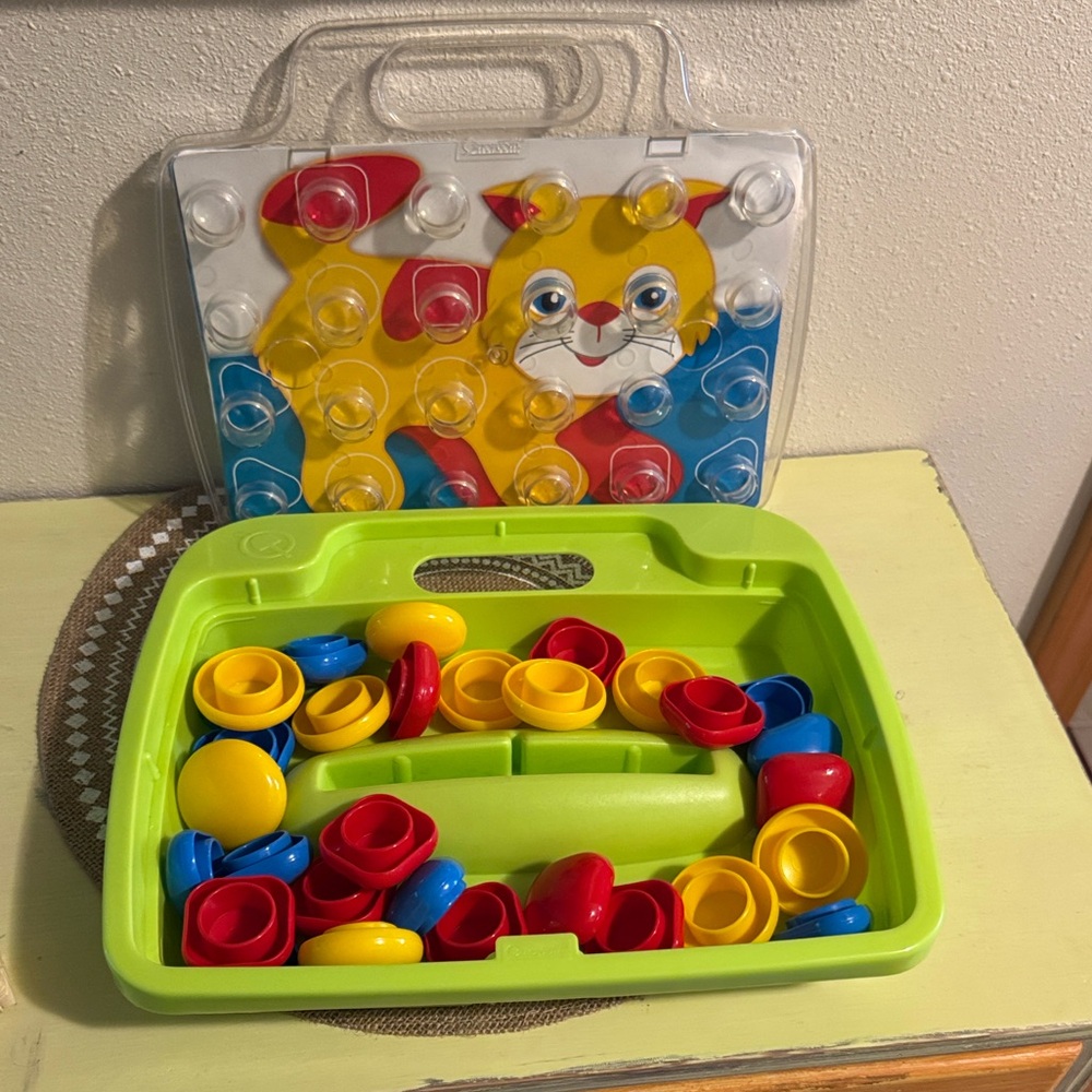 Quercetti Colorful Building Blocks Set for Kids Complete 18 mos-4+
